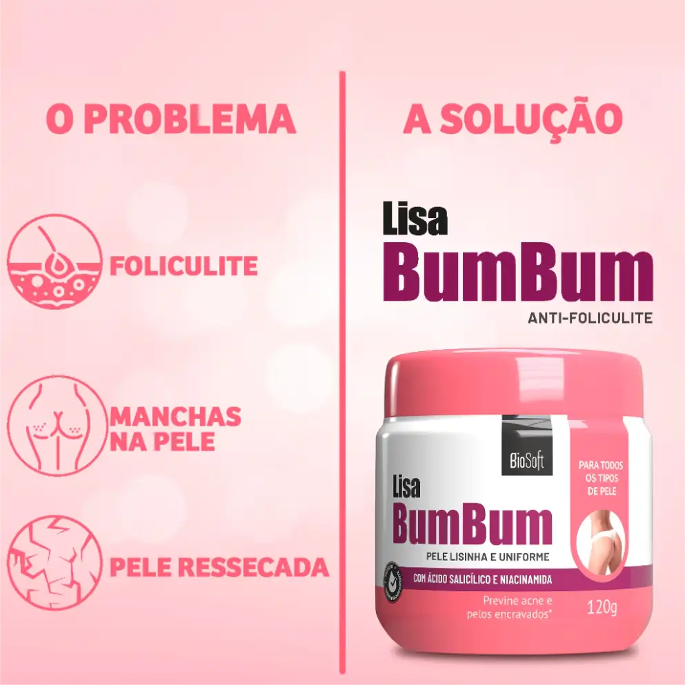 Lisa Clean Pro - Creme Lisa Bumbum 120g