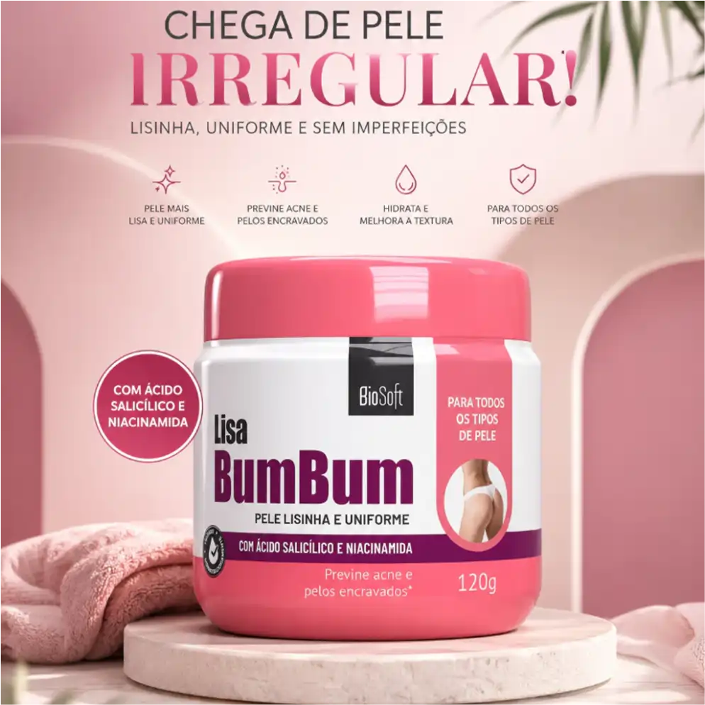 Lisa Clean Pro - Creme Lisa Bumbum 120g