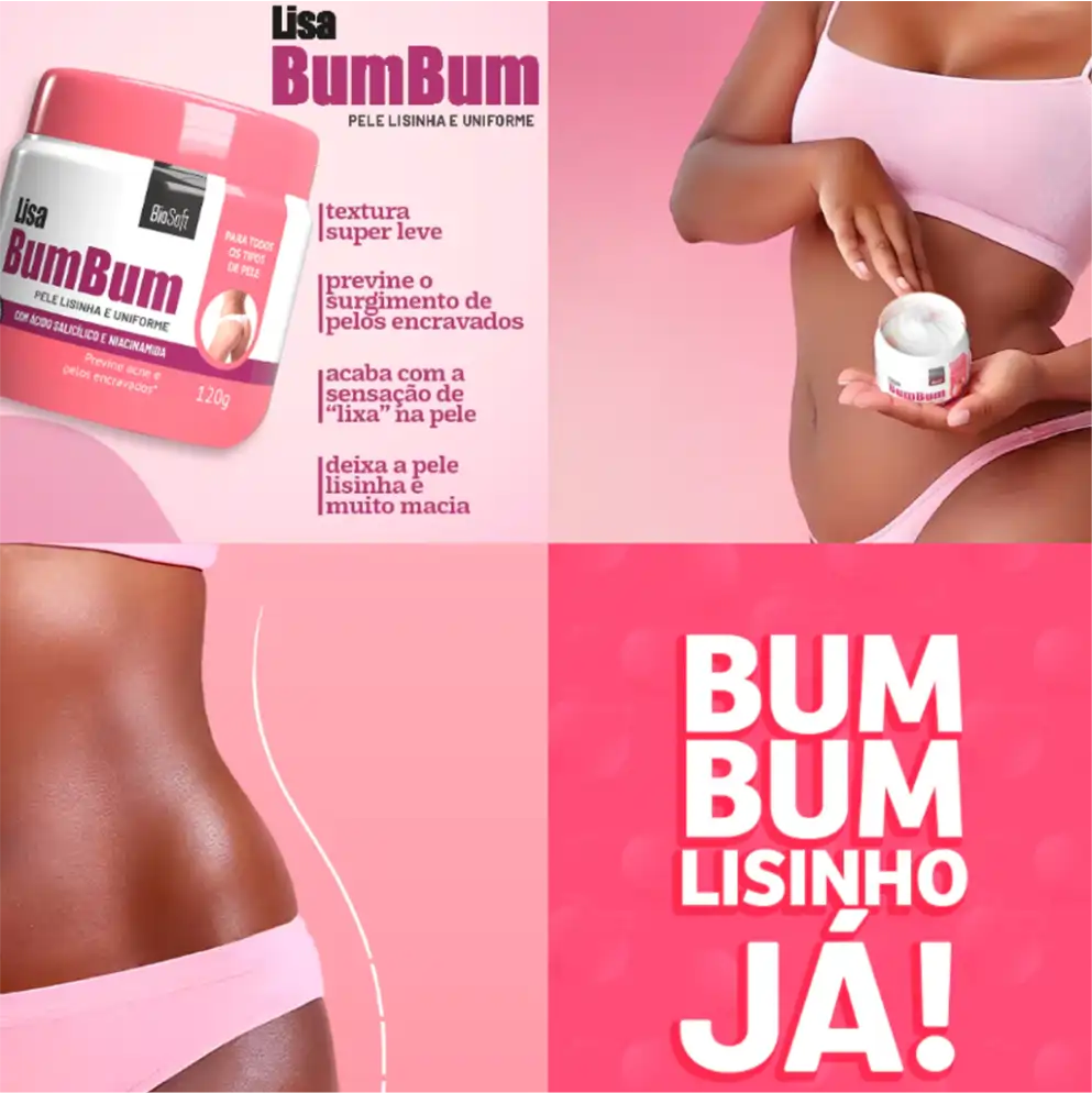 Lisa Clean Pro - Creme Lisa Bumbum 120g