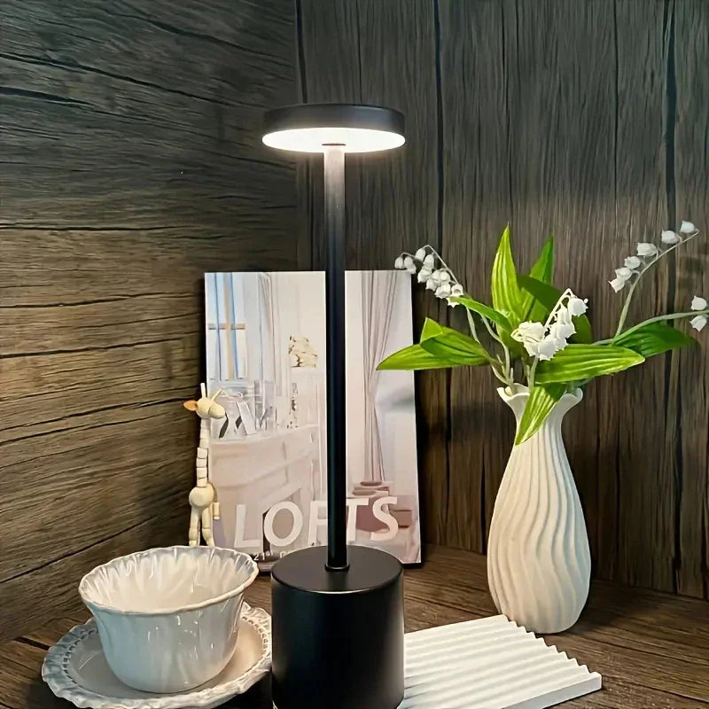 Luminária Sem Fio Recarregável – Design Sofisticado para Sua Casa | Decora Byte