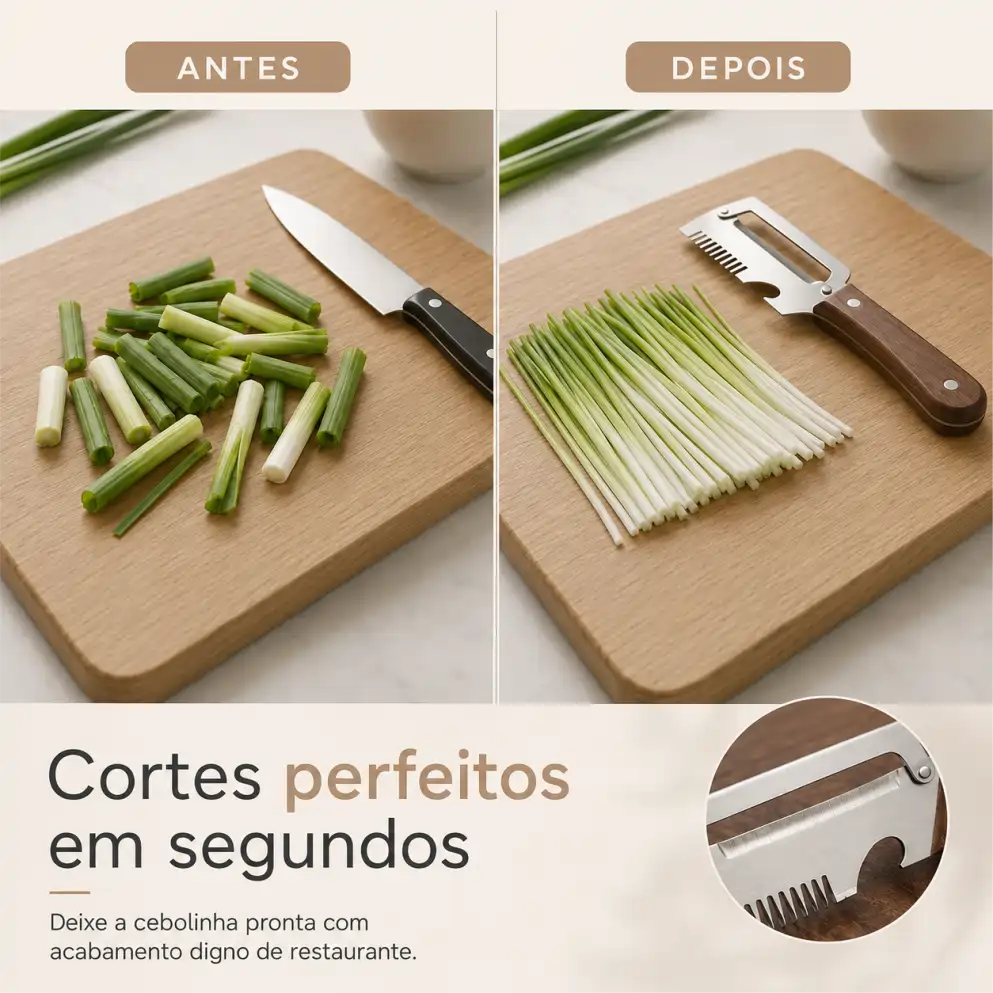 DescascaJá™ - Descascador de Legumes 3 em 1