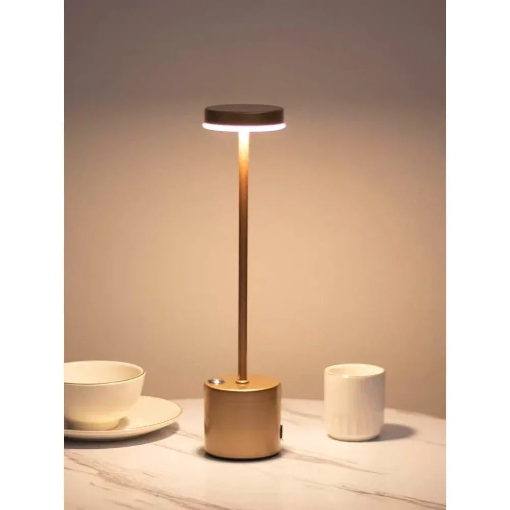 Luminária Sem Fio Recarregável – Design Sofisticado para Sua Casa | Decora Byte