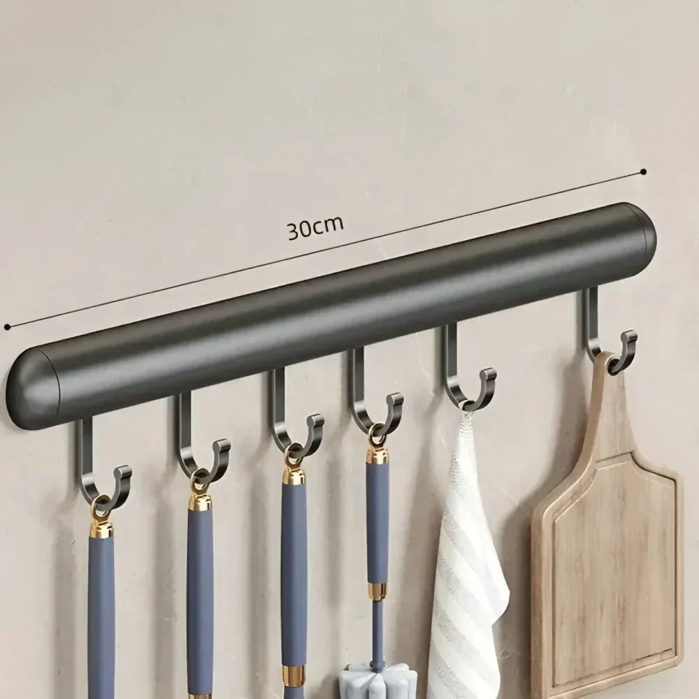 Suporte de Parede Multiuso para Utensílios de Cozinha